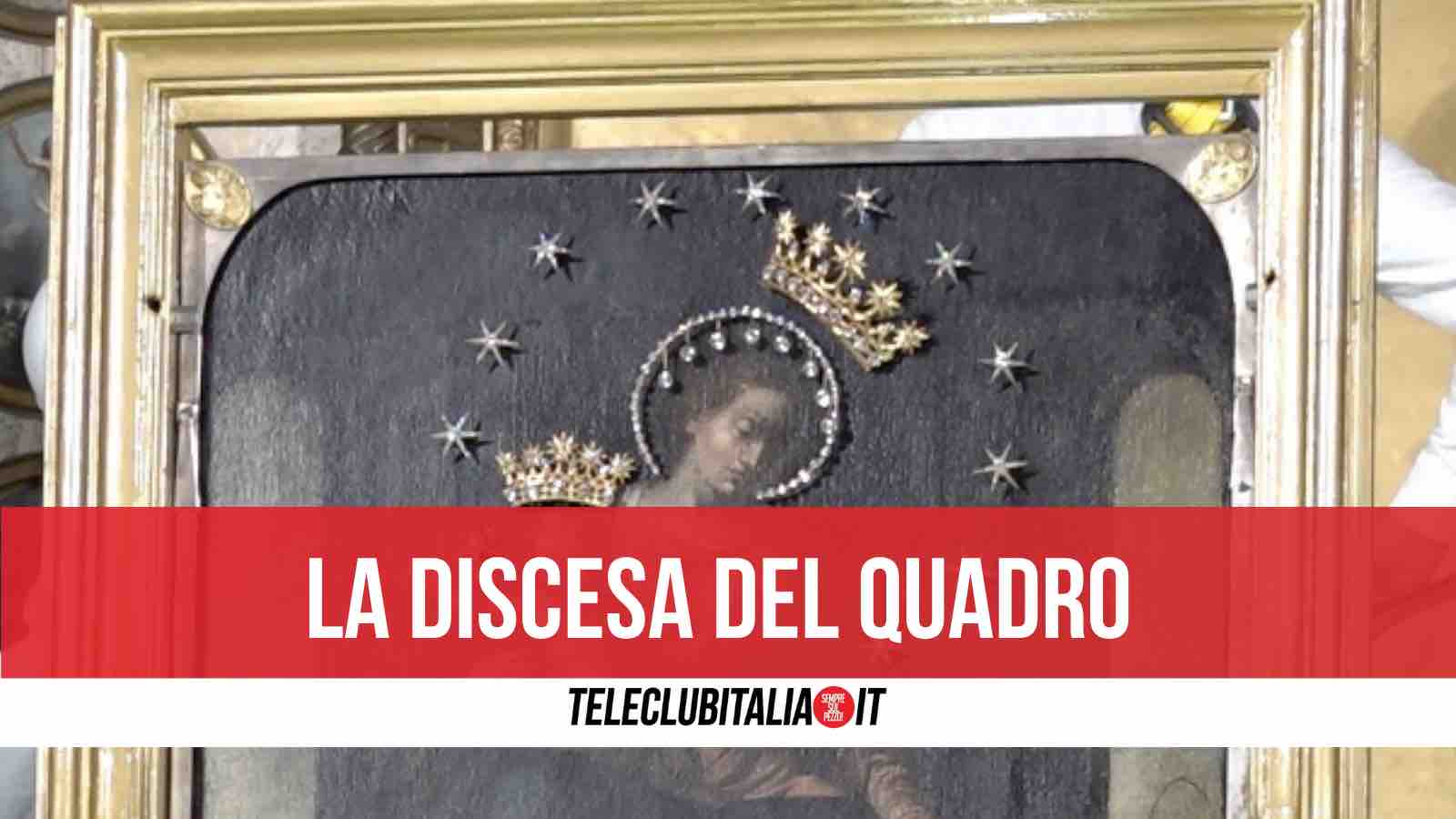 pompei la discesa del quadro della madonna del rosario
