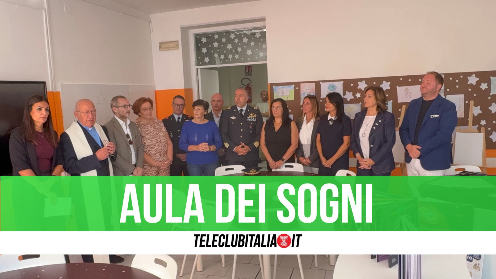 inaugurata l8217aula dei sogni al settimo circolo didattico di giugliano