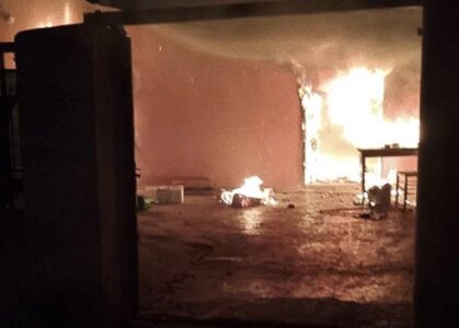 Carinola, incendia casa dopo lite con la moglie: arrestato 37enne