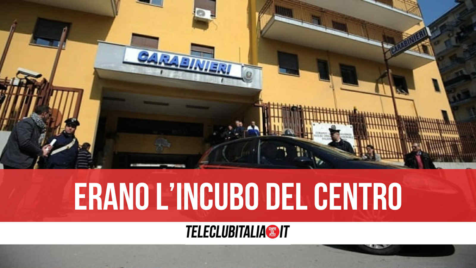 aversa sgominata banda di baby rapinatori due arrestati tre minorenni in comunit224