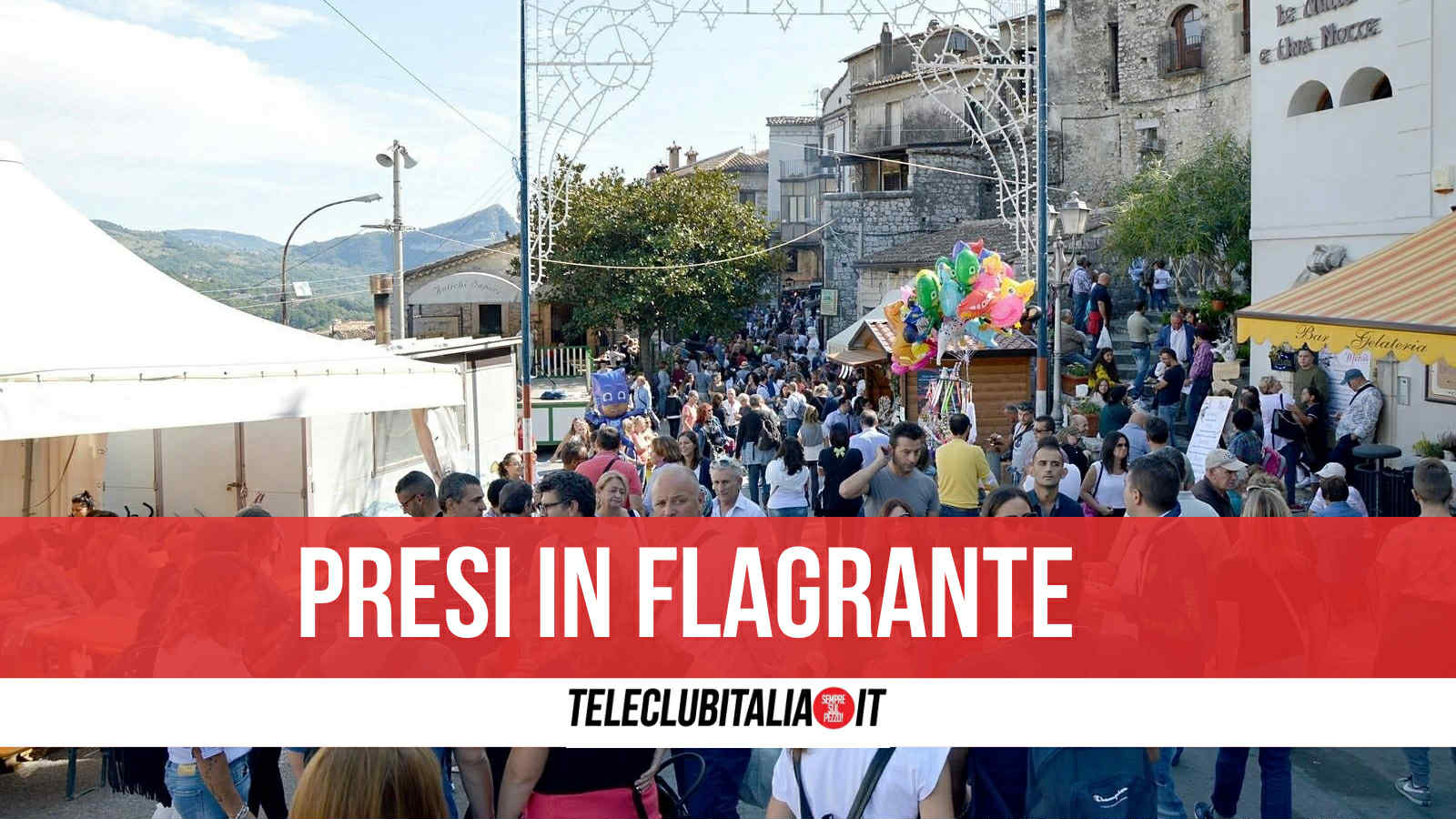 Shopping alla sagra di Cusano Mutri con banconote false: bloccata coppia di giovani