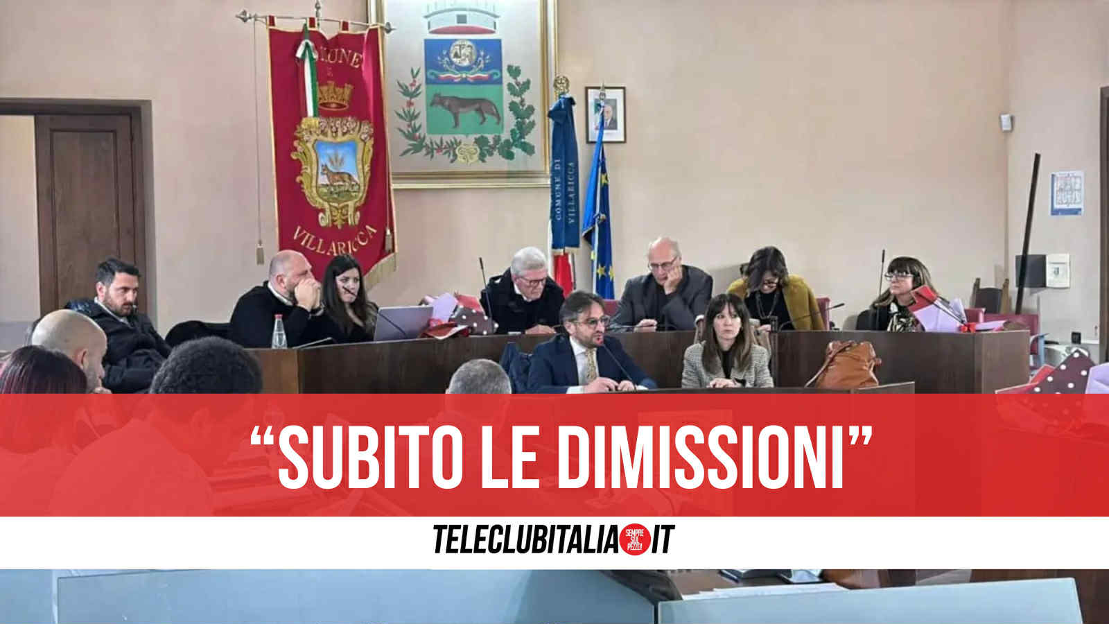 villaricca parte della maggioranza boccia proposta del sindaco gaudieri lascia l8217aula consiliare