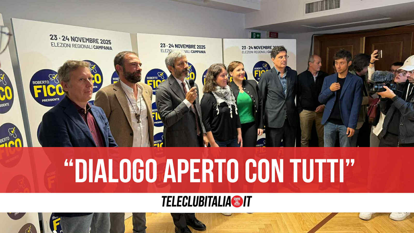 elezioni regionali roberto fico presenta la sua lista all8217hotel mediterraneo di napoli