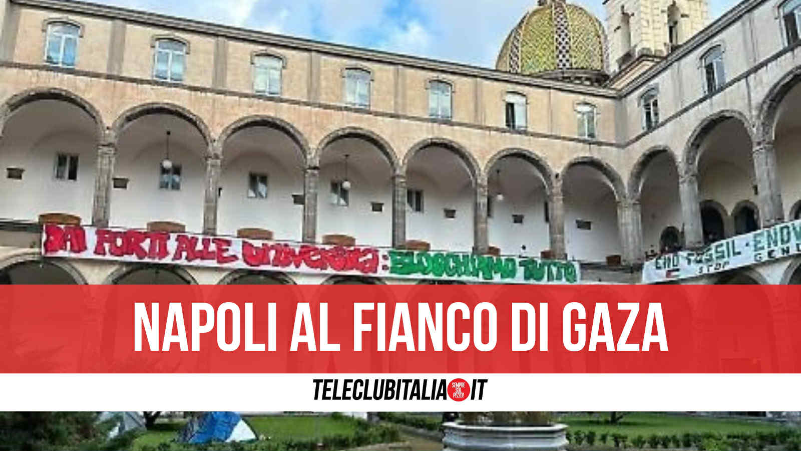 napoli in piazza per la flottilla domani sciopero cgil e cortei occupate federico ii e orientale