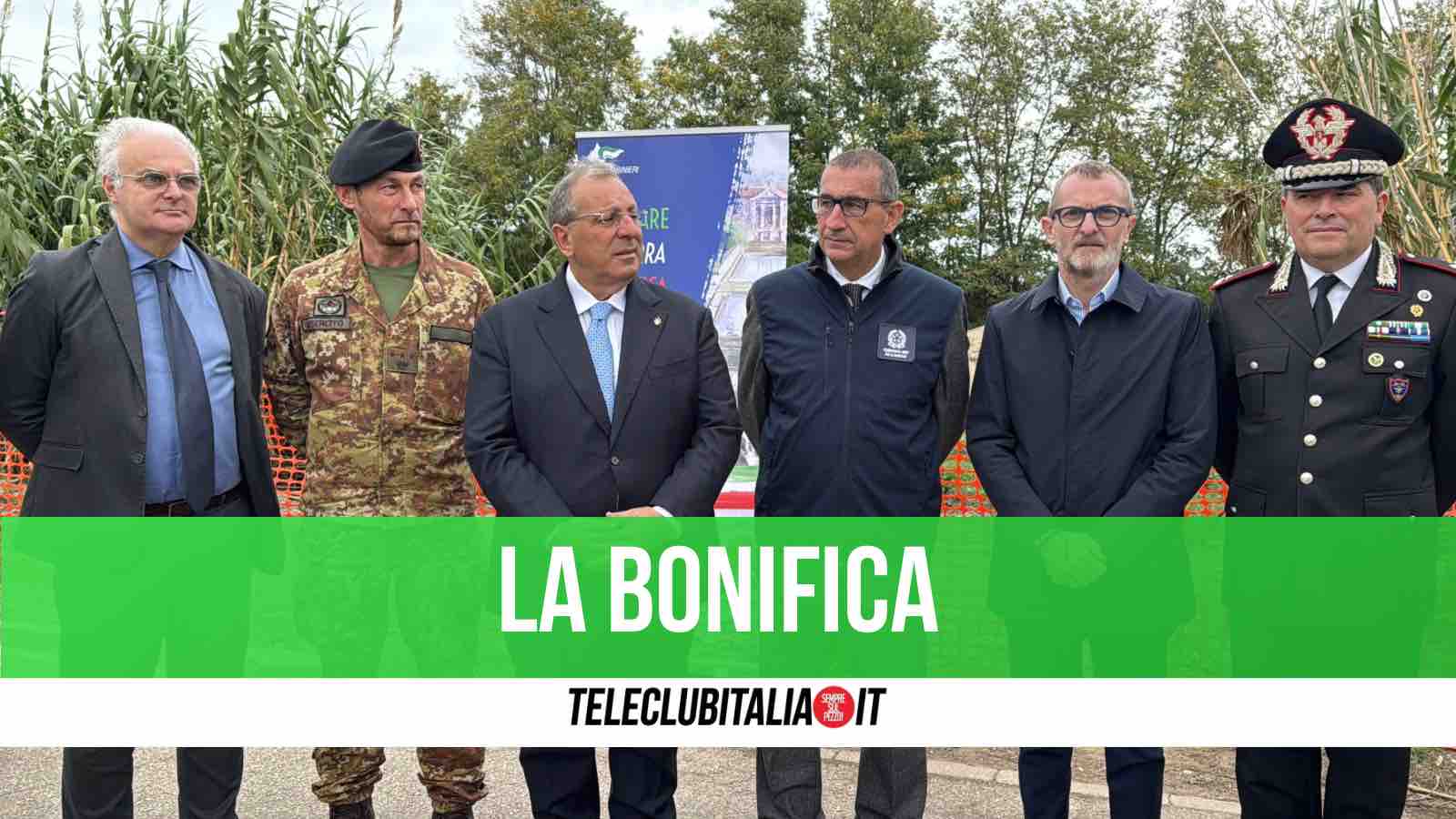 giugliano rimosse 33 tonnellate di rifiuti in via i gelsi dal commissariato alle bonifiche