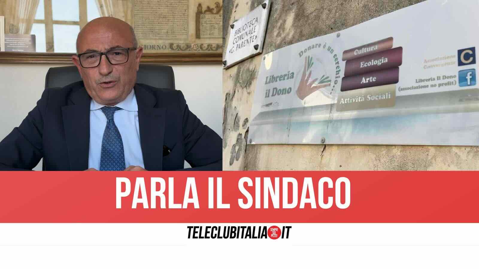 aversa sfratto alla libreria il dono sindaco rompe silenzio e chiede revoca del provvedimento