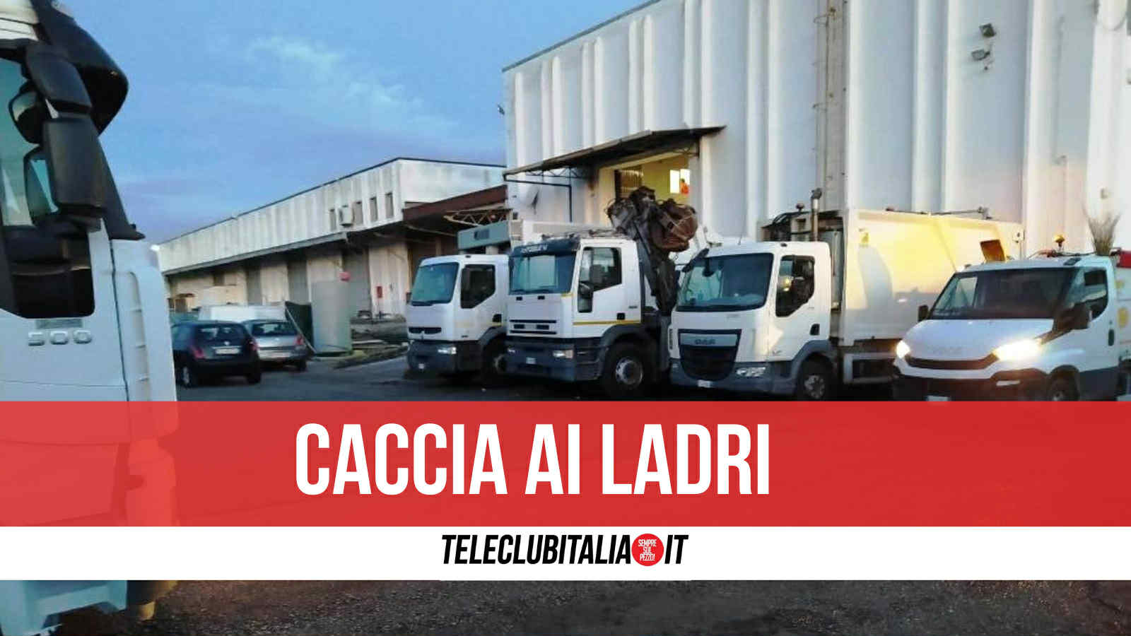 maddaloni rubati due mezzi del servizio di raccolta differenziata avviate indagini