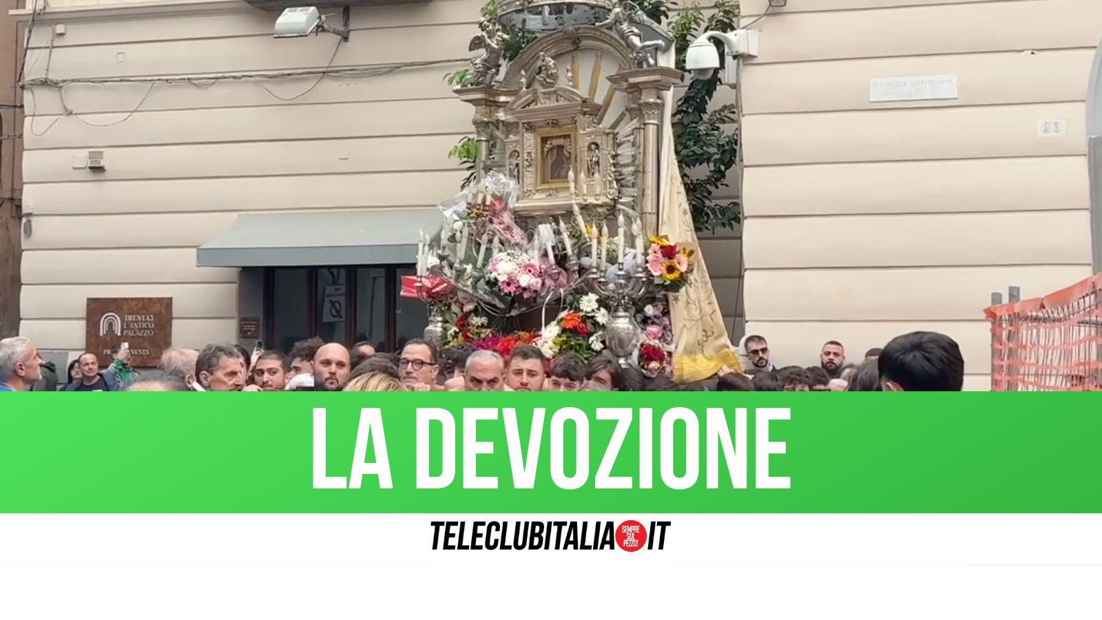 Aversa saluta la sua Patrona: icona accolta a Casaluce, al via i festeggiamenti