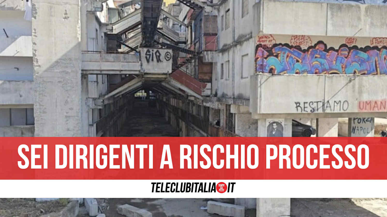 Crollo della Vela Celeste di Scampia, chiesto rinvio a giudizio per sei dirigenti del Comune Crollo della Vela Celeste di Scampia, chiesto rinvio a giudizio per sei dirigenti del Comune