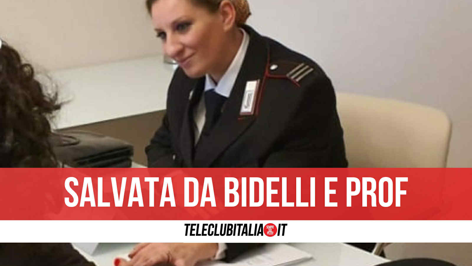 san felice a cancello donna in fuga dal marito violento trova rifugio a scuola