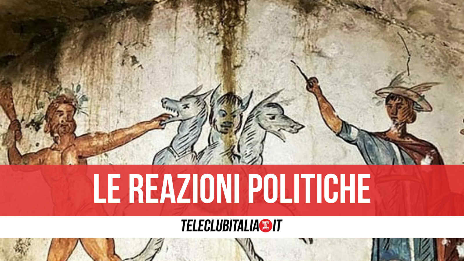 Giugliano, “Tomba del Cerbero”: il caso diventa politico. “Comune non c’entra nulla” Giugliano, “Tomba del Cerbero”: il caso diventa politico. “Comune non c’entra nulla”