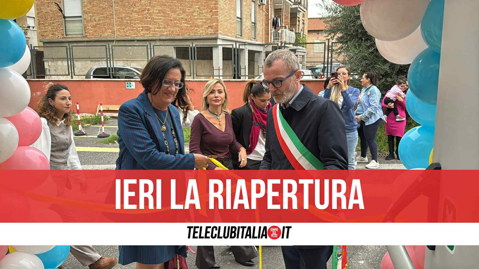 giugliano riapre l8217asilo nido di via agazzi la retta sar224 a carico del comune da Teleclubitalia.it giugliano riapre l8217asilo nido di via agazzi la retta sar224 a carico del comune