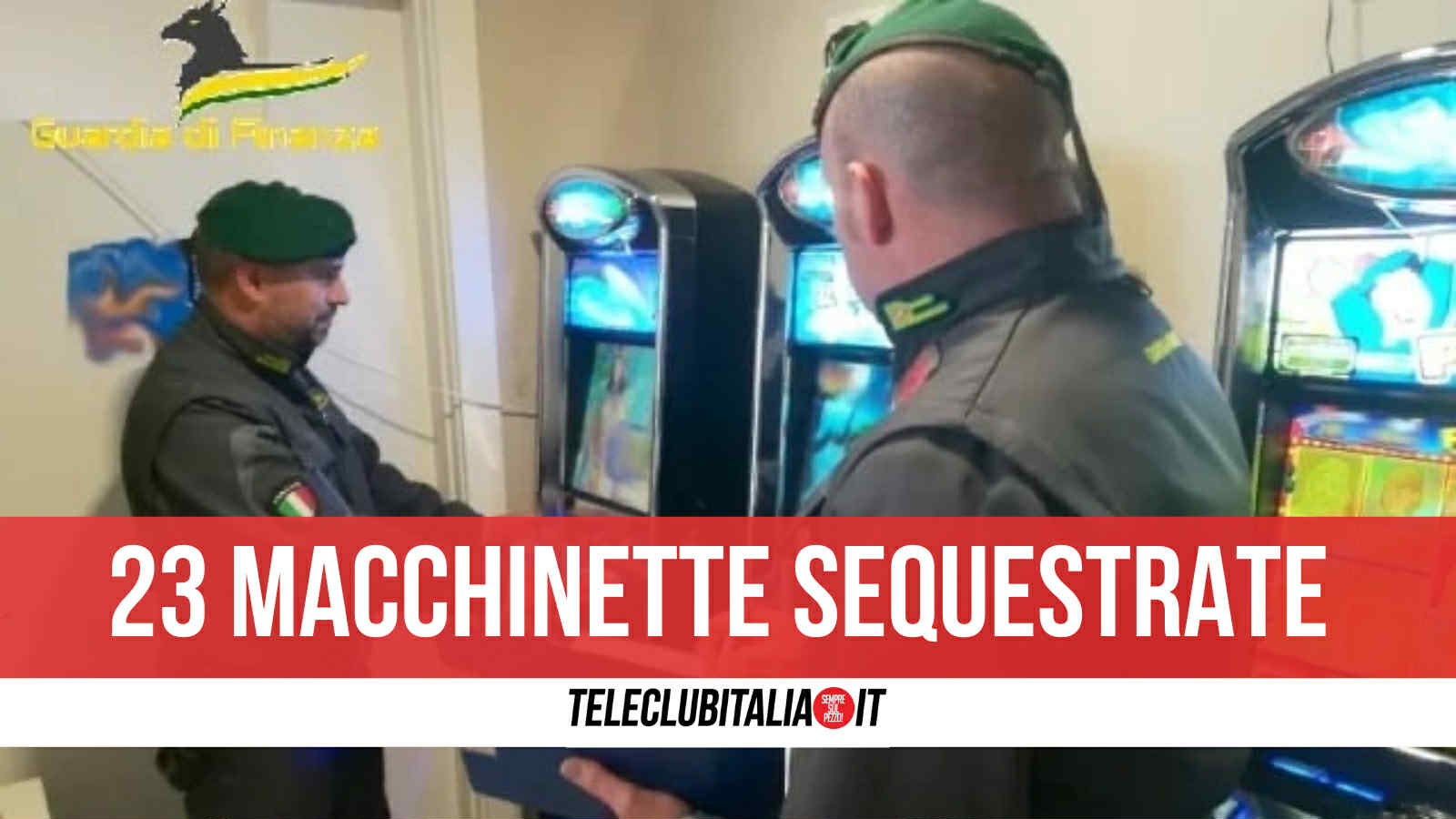 Slot machine fuorilegge tra Napoli, Bacoli e Giugliano: scatta il sequestro Slot machine fuorilegge tra Napoli, Bacoli e Giugliano: scatta il sequestro