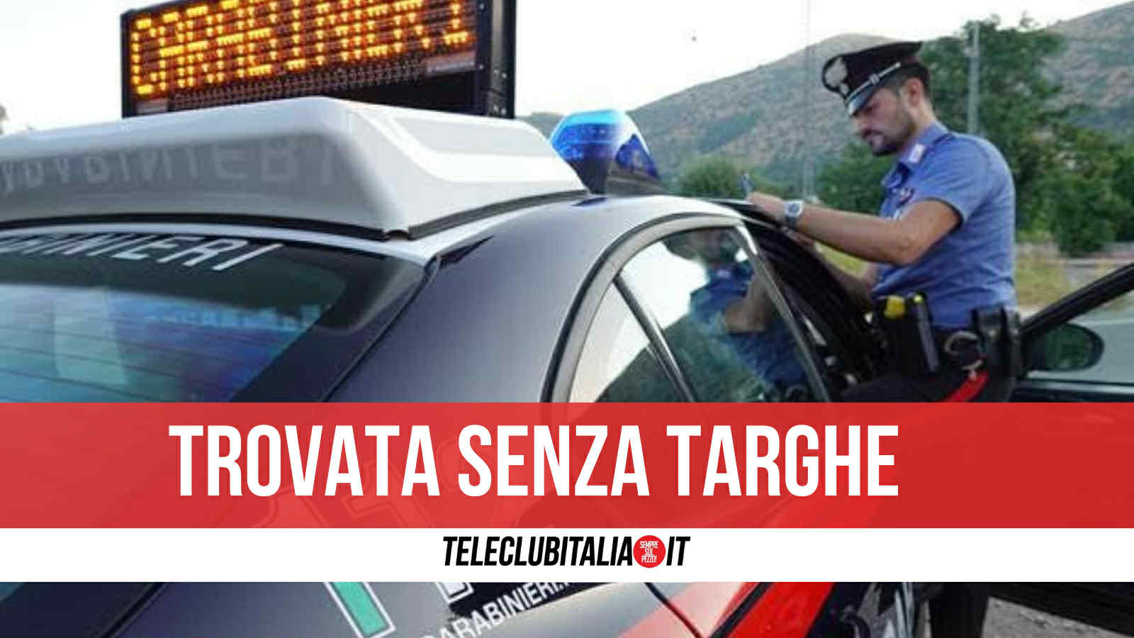 Auto rubata a Casoria ritrovata a Castel Volturno dopo un anno e mezzo: denunciata una 33enne