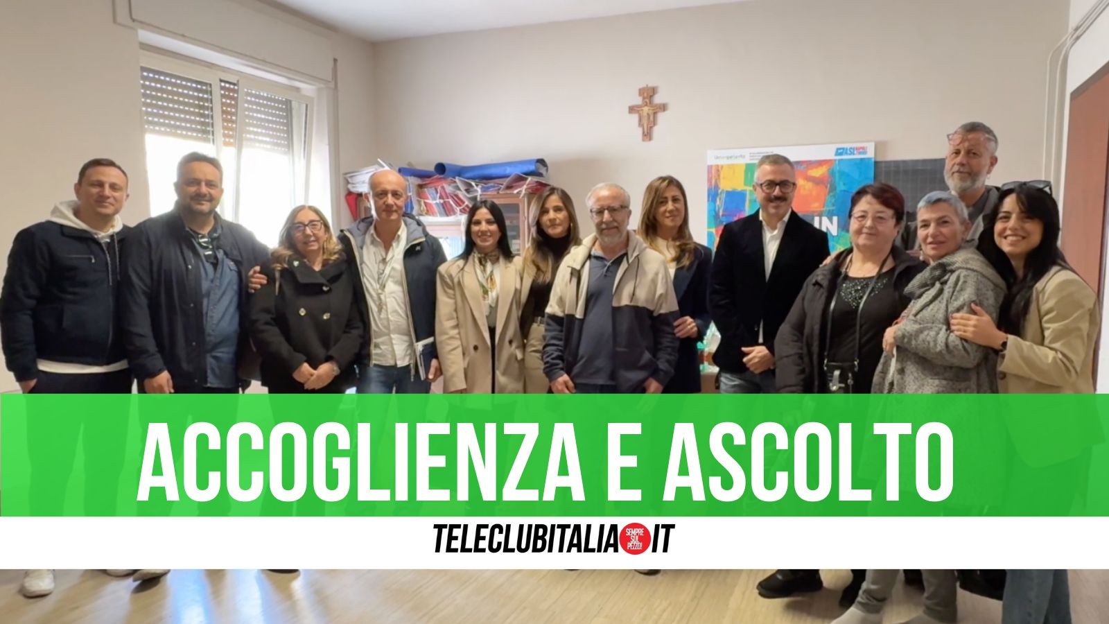 L’ASL NA2 Nord inaugura il nuovo centro di accoglienza e ascolto a bassa soglia nei locali della Parrocchia San Pio X