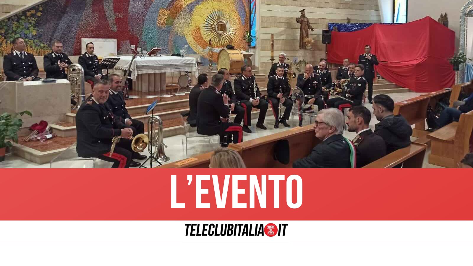 musica e legalit224 a villaricca la fanfara dei carabinieri in concerto nella parrocchia di san francesco da Teleclubitalia.it musica e legalit224 a villaricca la fanfara dei carabinieri in concerto nella parrocchia di san francesco