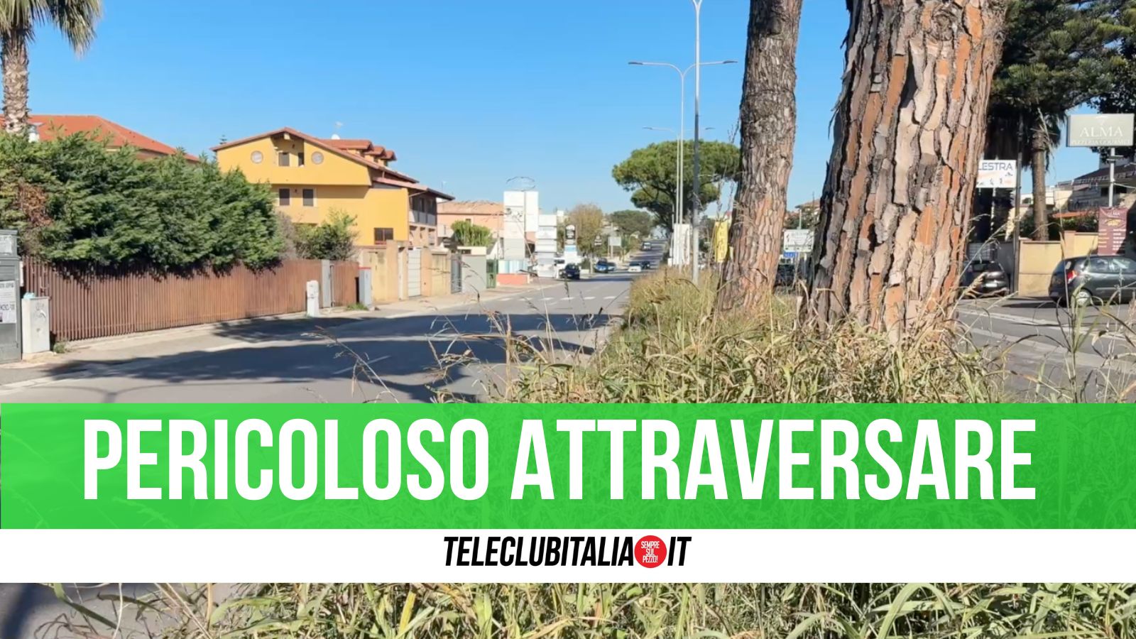 via lago patria nonostante gli incidenti le auto sfrecciano impossibile attraversare