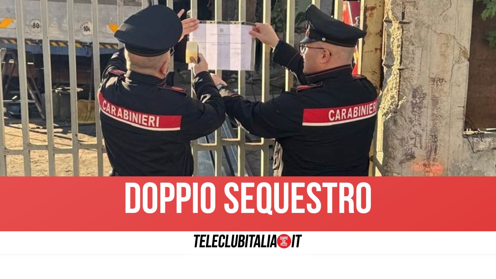 Terra dei Fuochi, sequestrate due aree con rifiuti speciali a Cesa e Gricignano