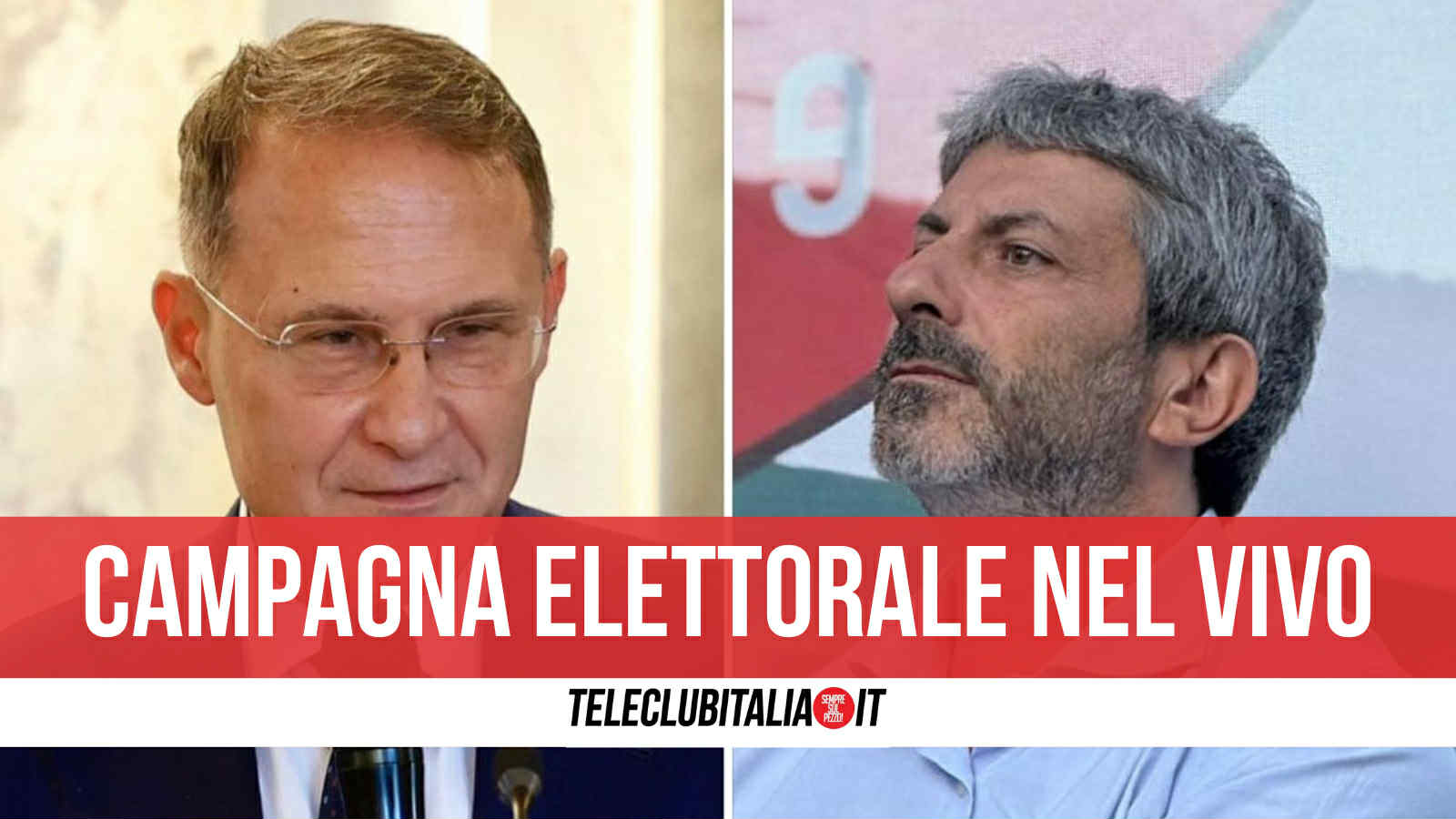 Regionali Campania, domani tour di Conte con Fico in provincia e domenica Cirielli a Giugliano Regionali Campania, domani tour di Conte con Fico in provincia e domenica Cirielli a Giugliano