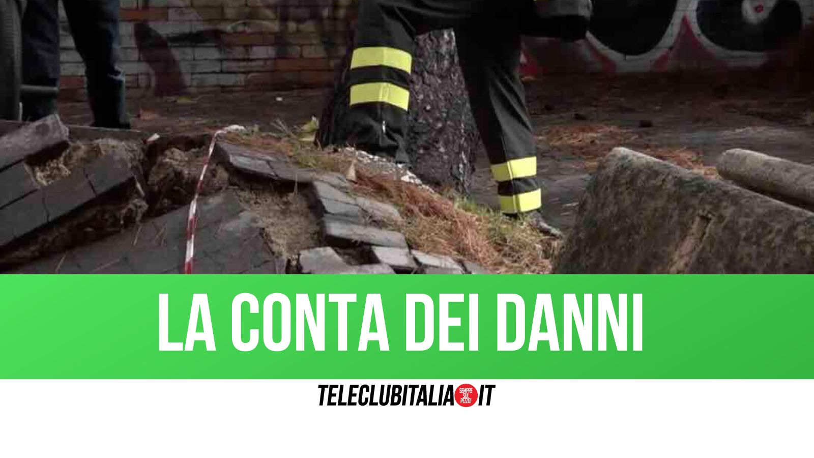 Campania sott’acqua: danni e allagamenti, oltre 250 interventi dei vigili del fuoco