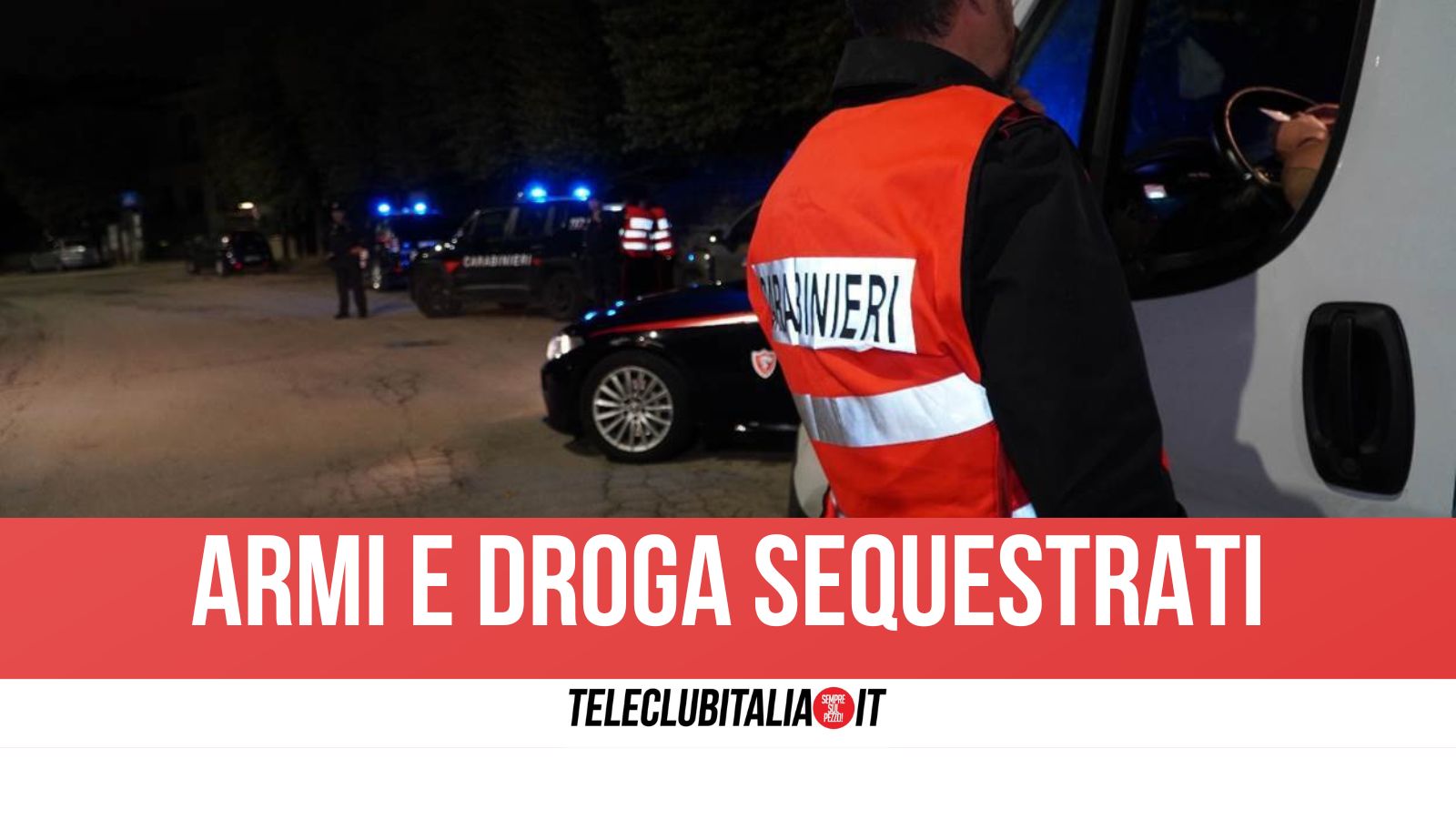 controlli serrati dei carabinieri fermati 4 giovani di castel volturno e giugliano con coltelli e droga
