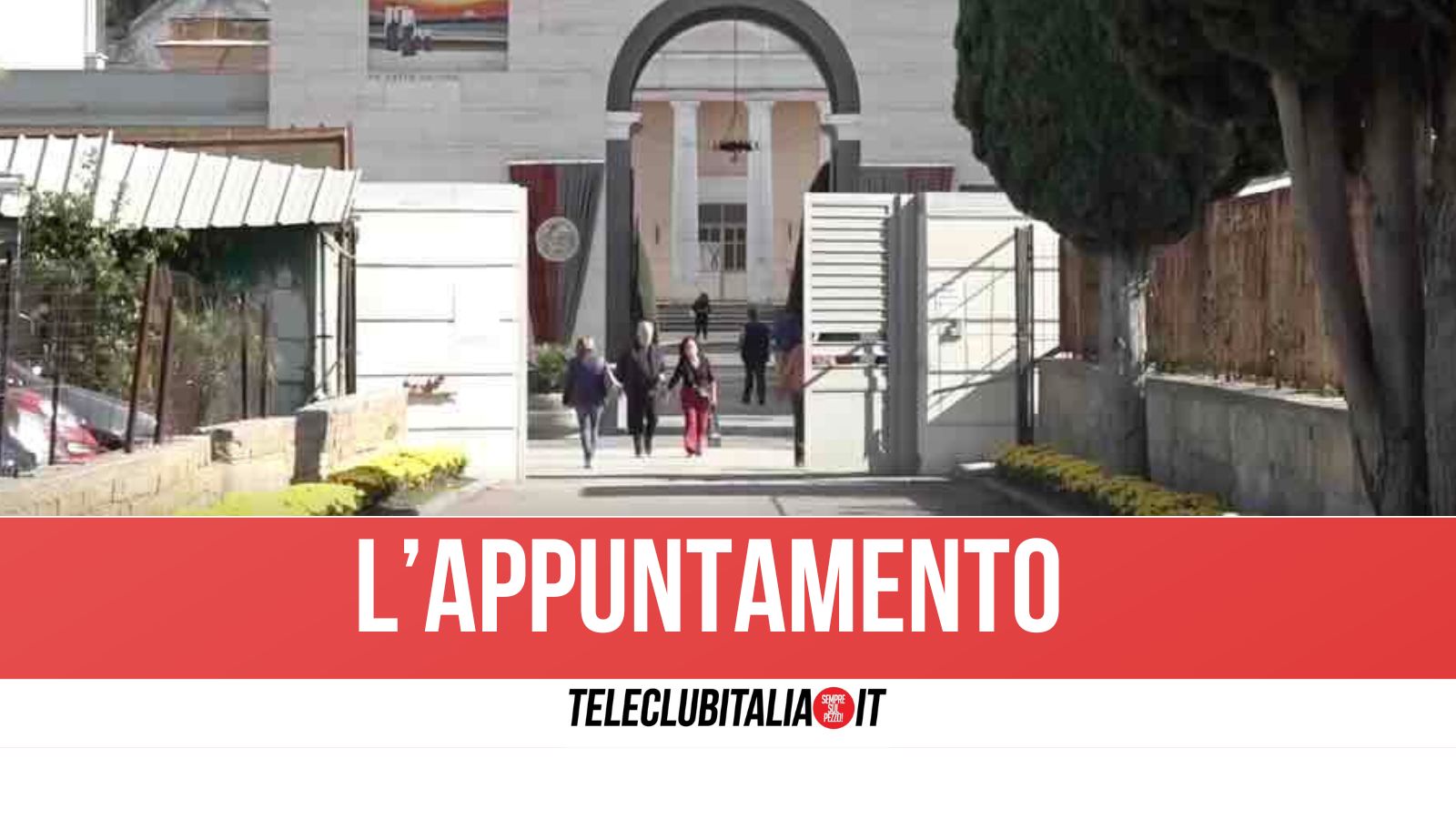 Teleclubitalia, domani diretta della Messa dal cimitero di Giugliano con il vescovo Spinillo Teleclubitalia, domani diretta della Messa dal cimitero di Giugliano con il vescovo Spinillo