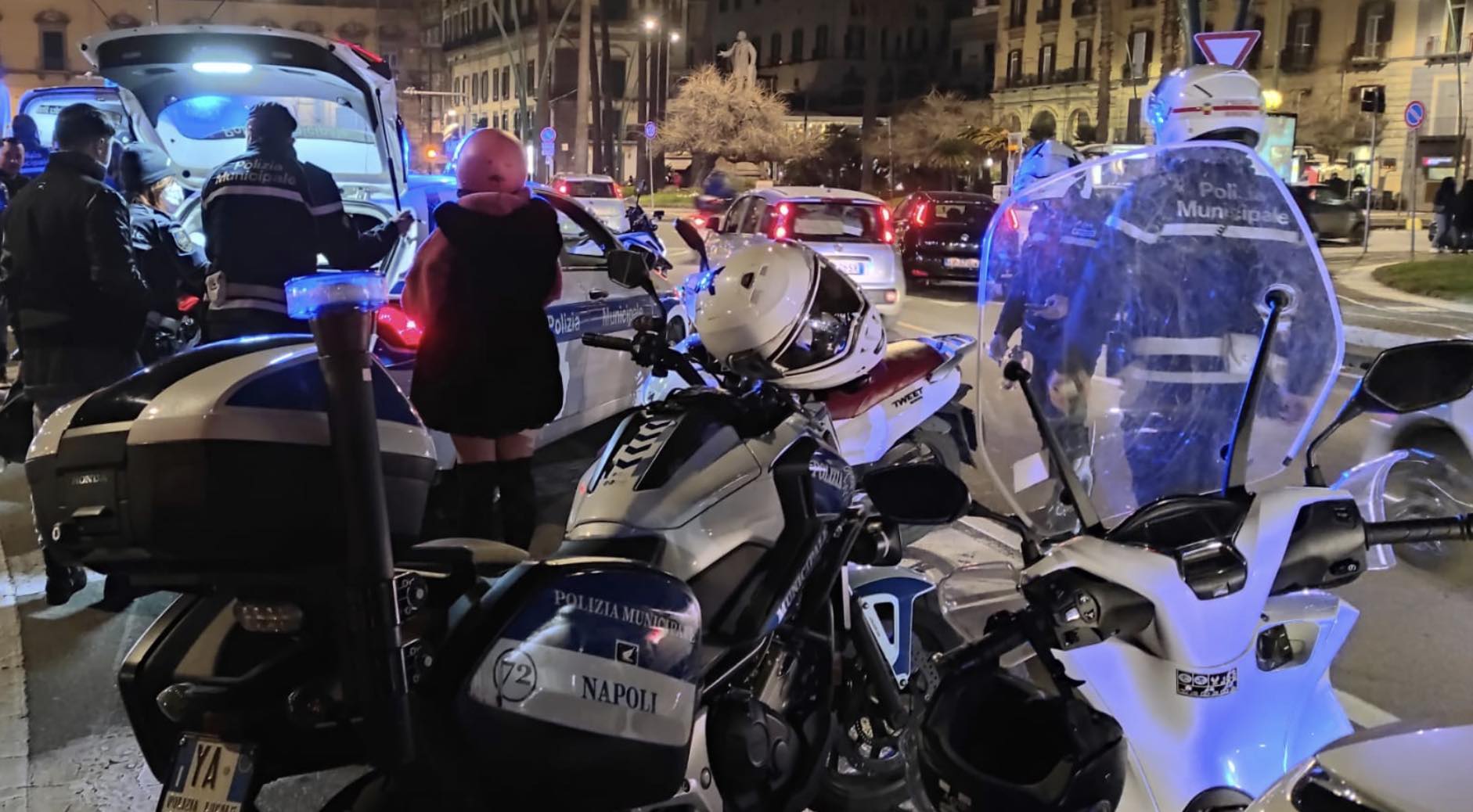 Controlli a tappeto della Polizia Locale allo stadio “Diego Armando Maradona: sanzioni e denunce