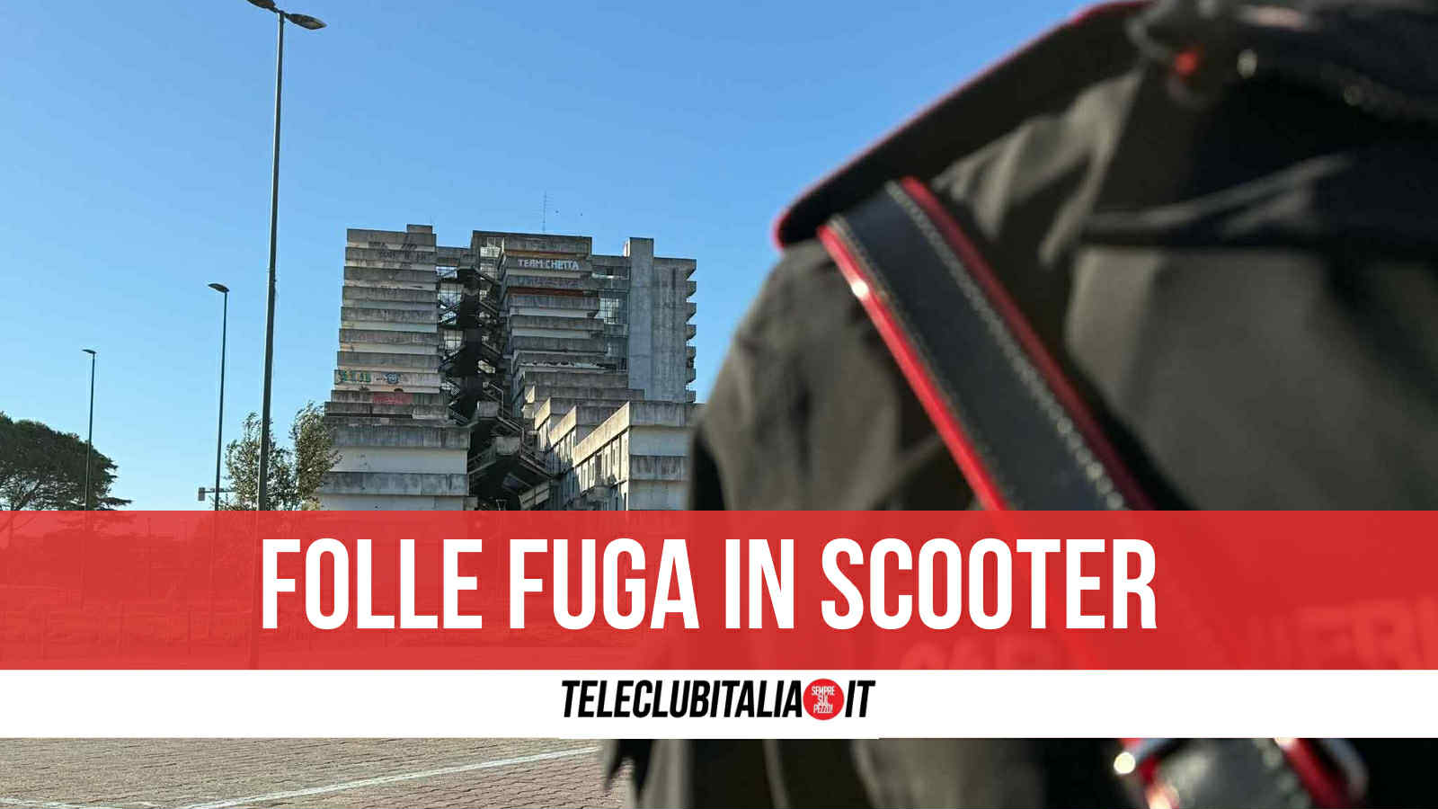 Scampia: 14enne si lancia dallo scooter durante inseguimento. Carabinieri denunciano due minorenni