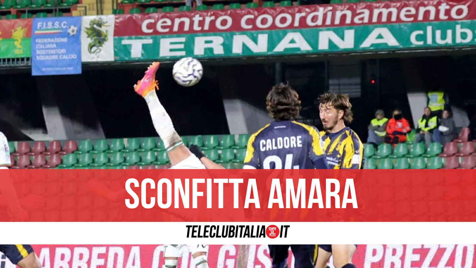 giugliano sconfitto 3 1 dalla ternana in coppa italia tramonta il sogno dei quarti di finale