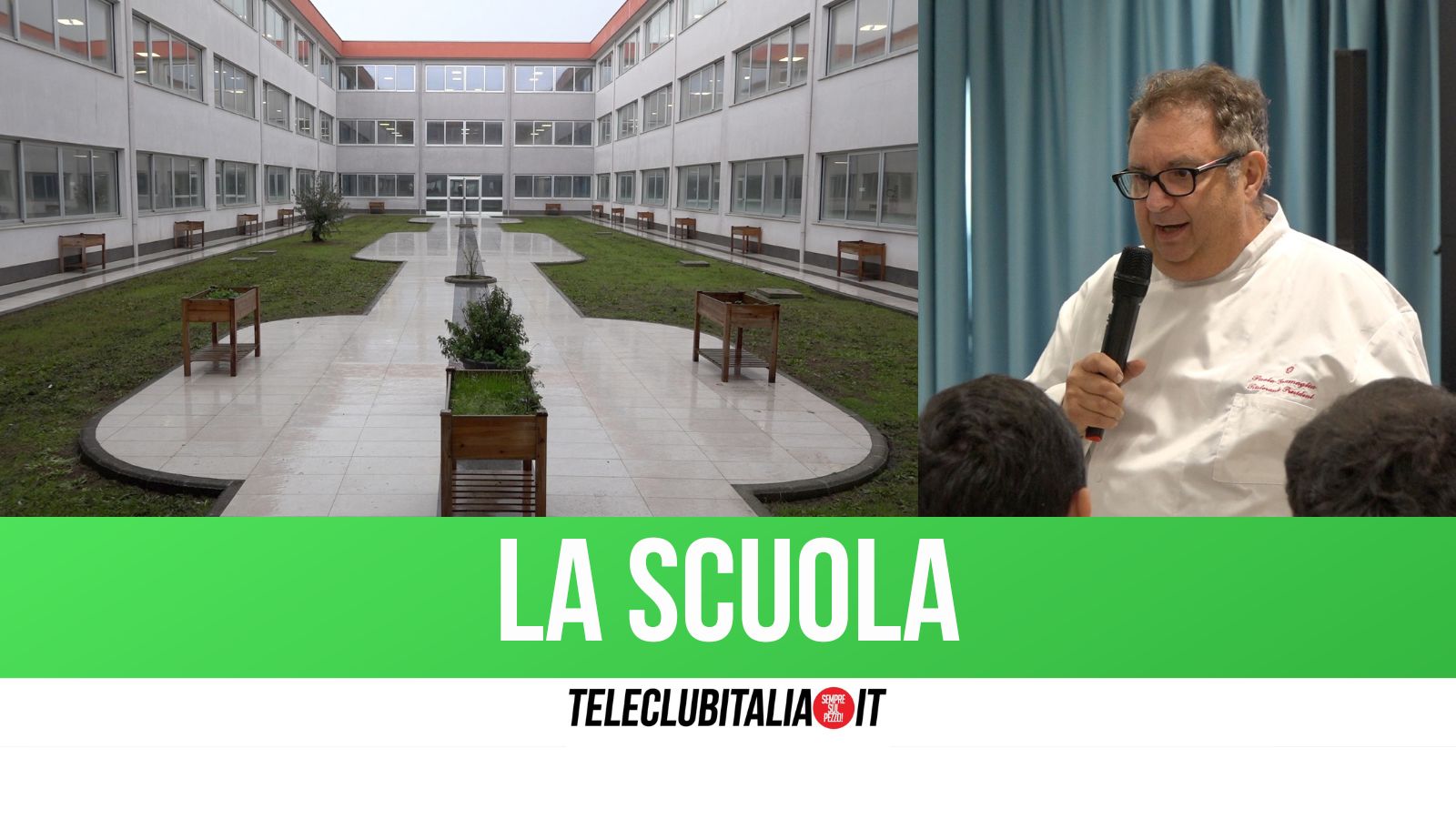 Qualiano, all’istituto “Minzoni” masterclass con lo chef stellato Paolo Gramaglia