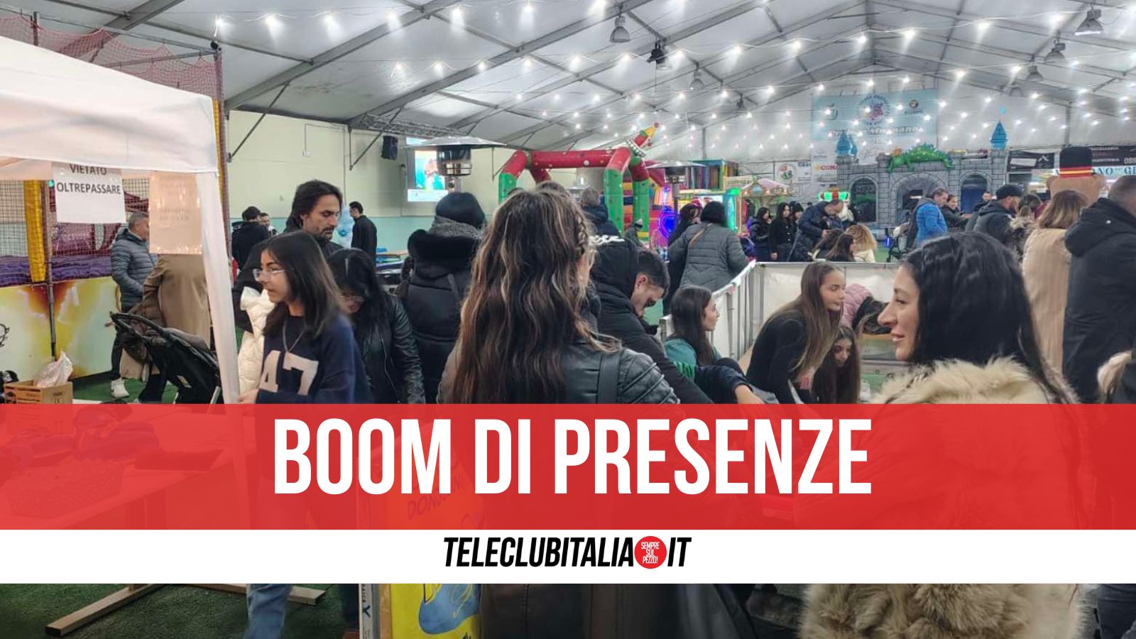 “Mugnano sul Ghiaccio”: grande affluenza e boom di visitatori l’8 dicembre per la pista di pattinaggio