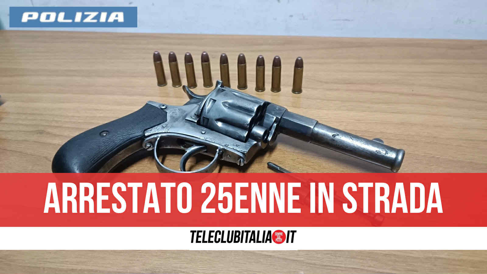 acerra in auto con una pistola nascosta sotto il sedile arrestato 25enne napoletano