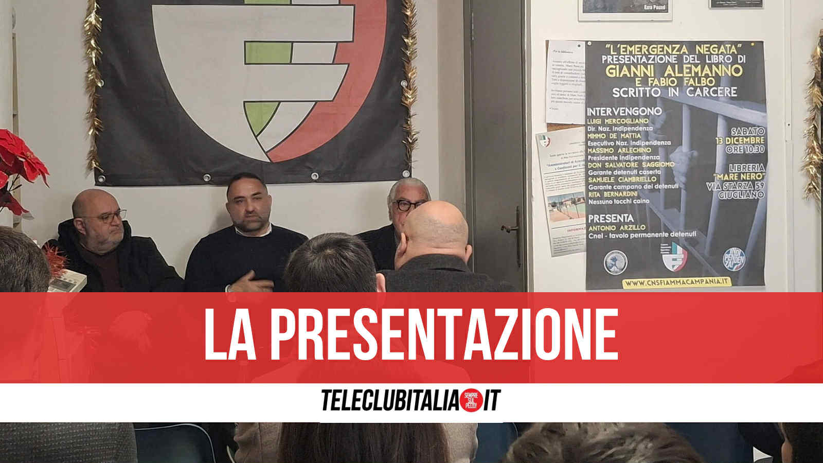 l8217emergenza negata a giugliano sabato scorso la presentazione del libro di alemanno da Teleclubitalia.it l8217emergenza negata a giugliano sabato scorso la presentazione del libro di alemanno