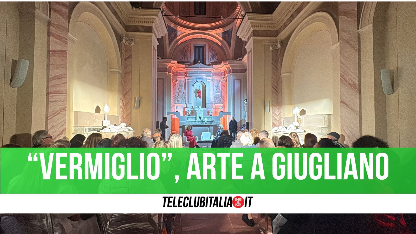 vermiglio la mostra di laura niola nella chiesa di san rocco a giugliano da Teleclubitalia.it vermiglio la mostra di laura niola nella chiesa di san rocco a giugliano