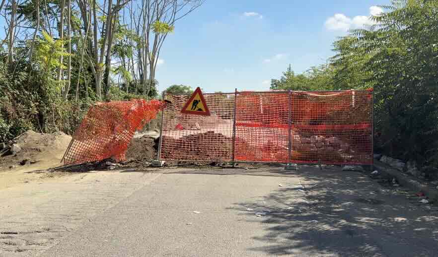 Aversa, riapertura temporanea di via Nobel per Natale: lavori fino al 2026