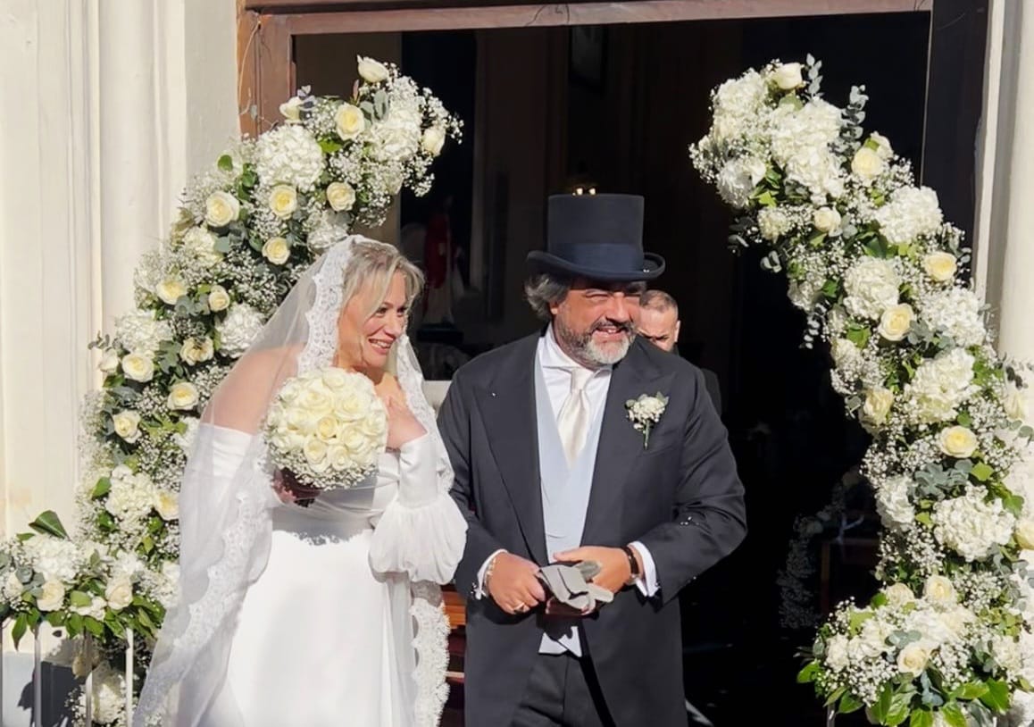 Il matrimonio della Napoli d’eccellenza dai sapori gourmet di Salvatore Russo e Serena Popolizio