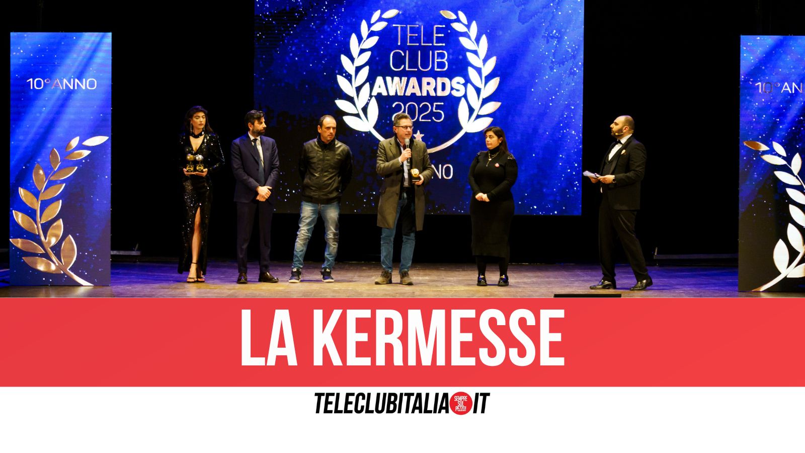TeleclubItalia Awards: l’undicesima edizione approda al teatro “Cimarosa” di Aversa