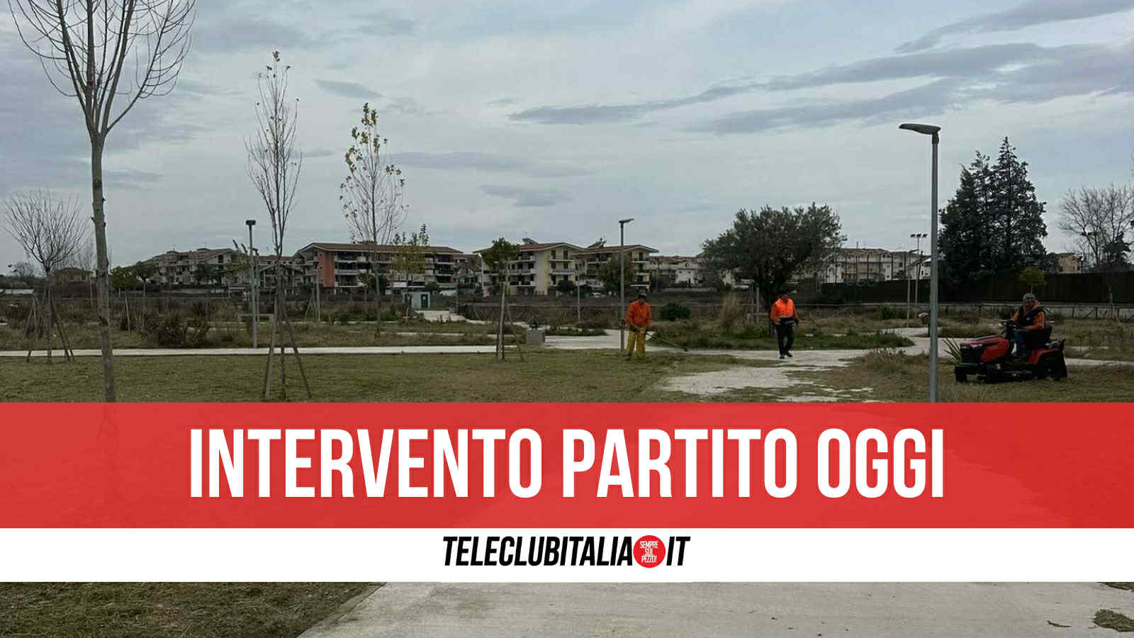 Aversa, biolago nel degrado: stamane partiti gli interventi di pulizia. Giovedì nuovo sopralluogo