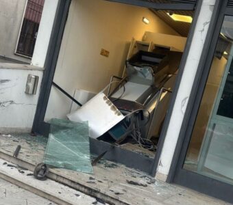 Piedimonte Matese, assalto notturno alla Bper in via Ferritto: colpo fallito