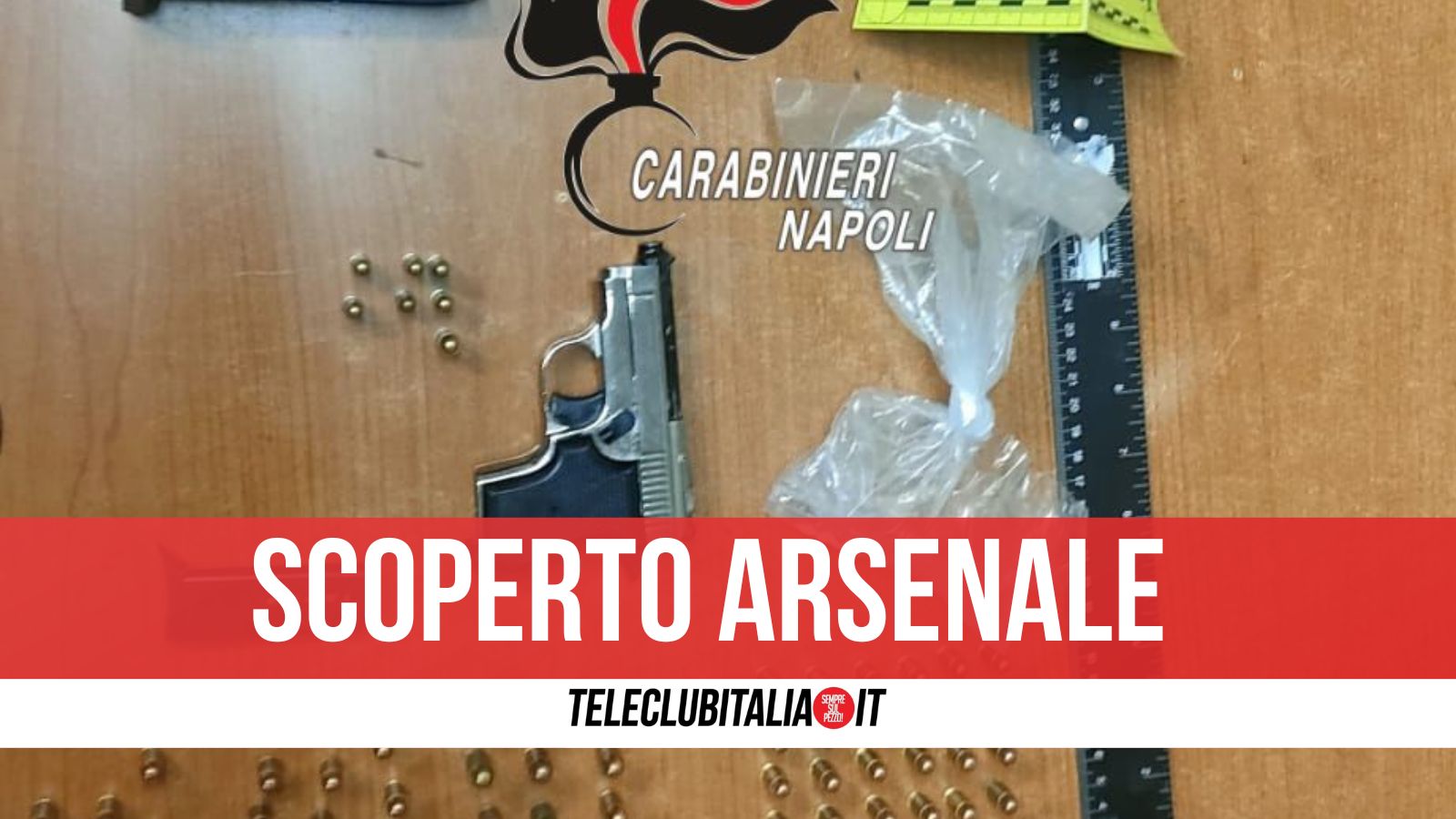 sant8217antonio abate armi fai da te e munizioni da guerra nascoste in uno zaino sequestro dei carabinieri da Teleclubitalia.it sant8217antonio abate armi fai da te e munizioni da guerra nascoste in uno zaino sequestro dei carabinieri