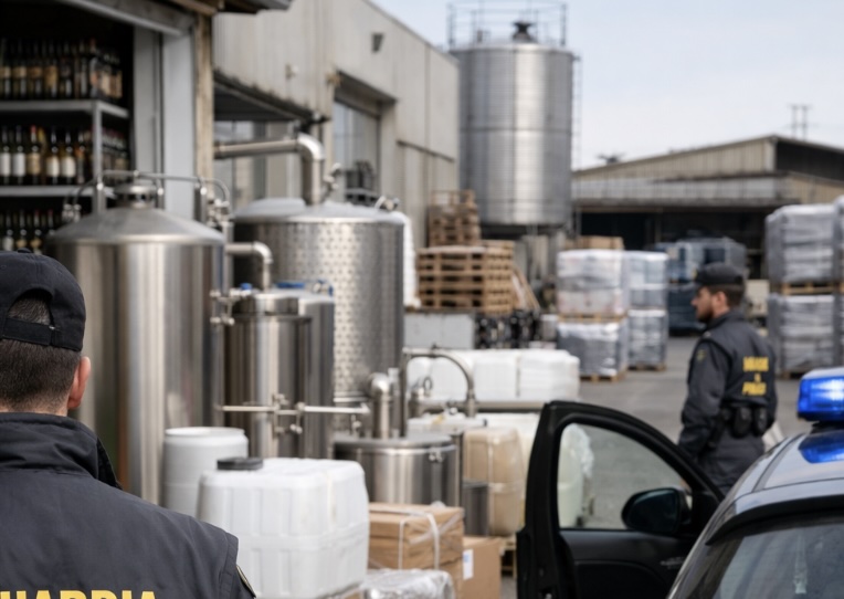 Mugnano, maxi sequestro da 2 milioni nel settore alcolici: sotto chiave anche azienda nel casertano