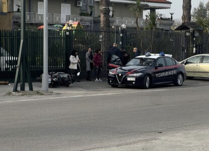 Giugliano, investito in via Nuova Sant’Antonio: motociclista portato in ospedale