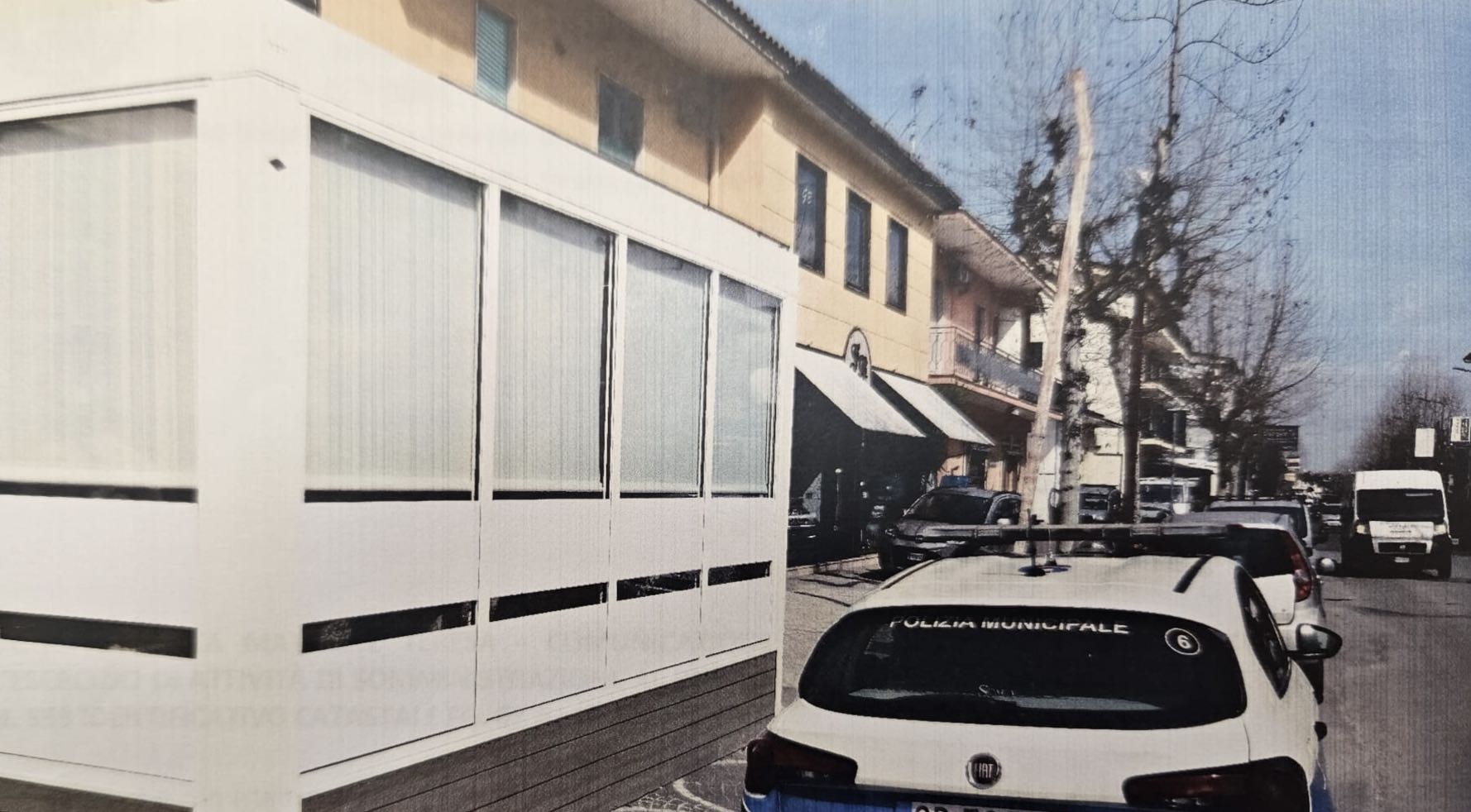 Giugliano, dehors abusivi nei bar: sequestri della Polizia Municipale tra Corso Campano e via Ripuaria