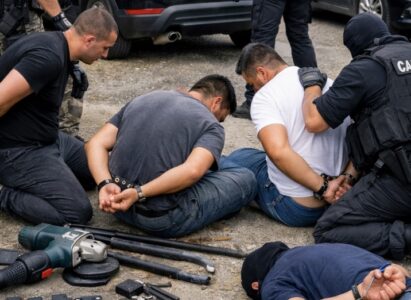 Inseguimento da film tra le strade dei Campi Flegrei: bloccata Fiat 500X in fuga, arrestati 4 uomini