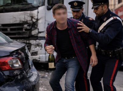 Mugnano, ubriaco ruba champagne e fugge col tir: nella fuga finisce contro un’auto