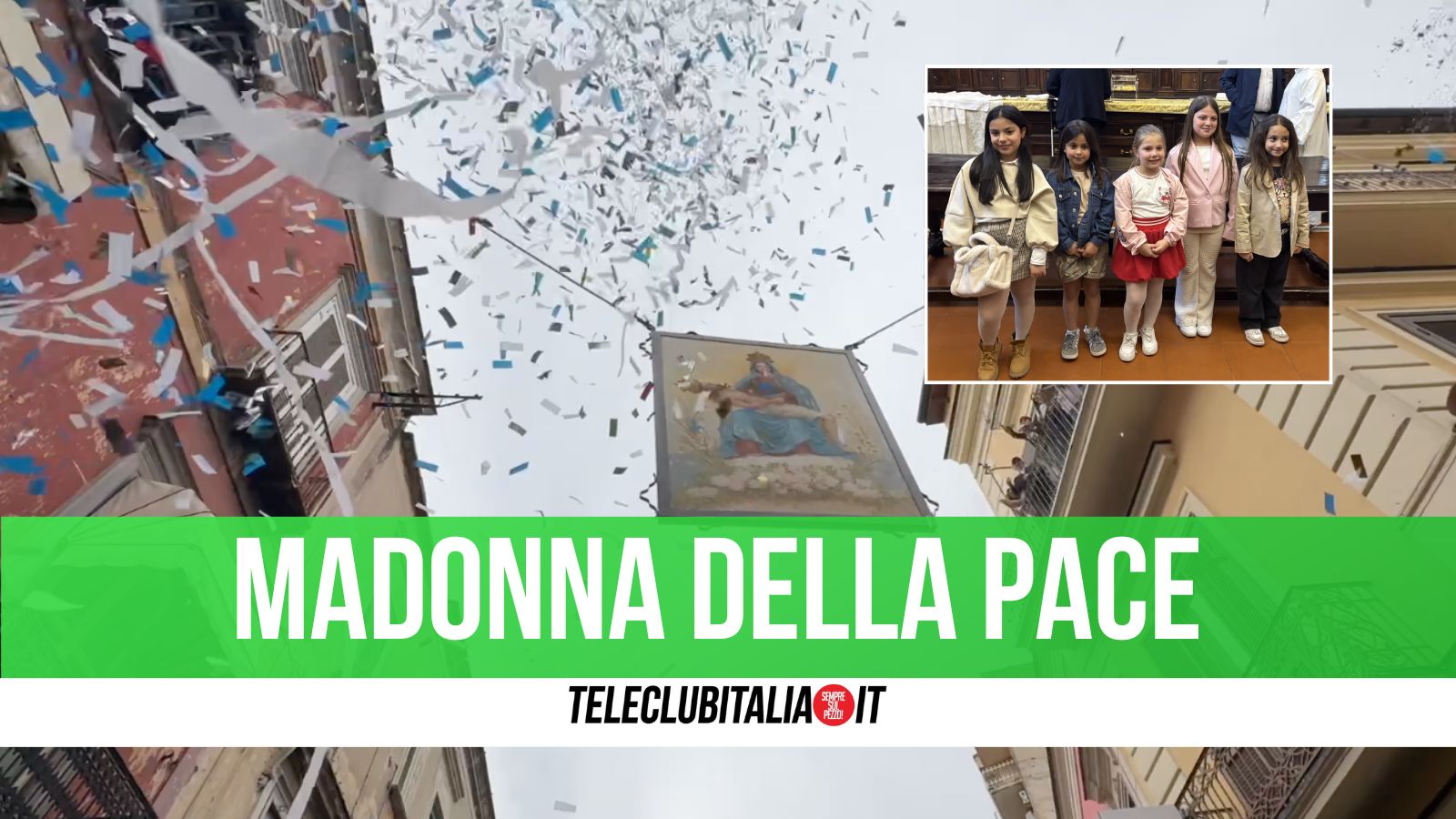 madonna della pace alzabandiera e sorteggio delle bambine del volo dell8217angelo da Teleclubitalia.it madonna della pace alzabandiera e sorteggio delle bambine del volo dell8217angelo