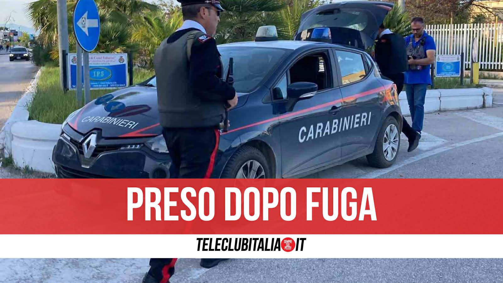 castel volturno non si ferma all8217alt dei carabinieri denunciato 36enne e auto sequestrata da Teleclubitalia.it castel volturno non si ferma all8217alt dei carabinieri denunciato 36enne e auto sequestrata