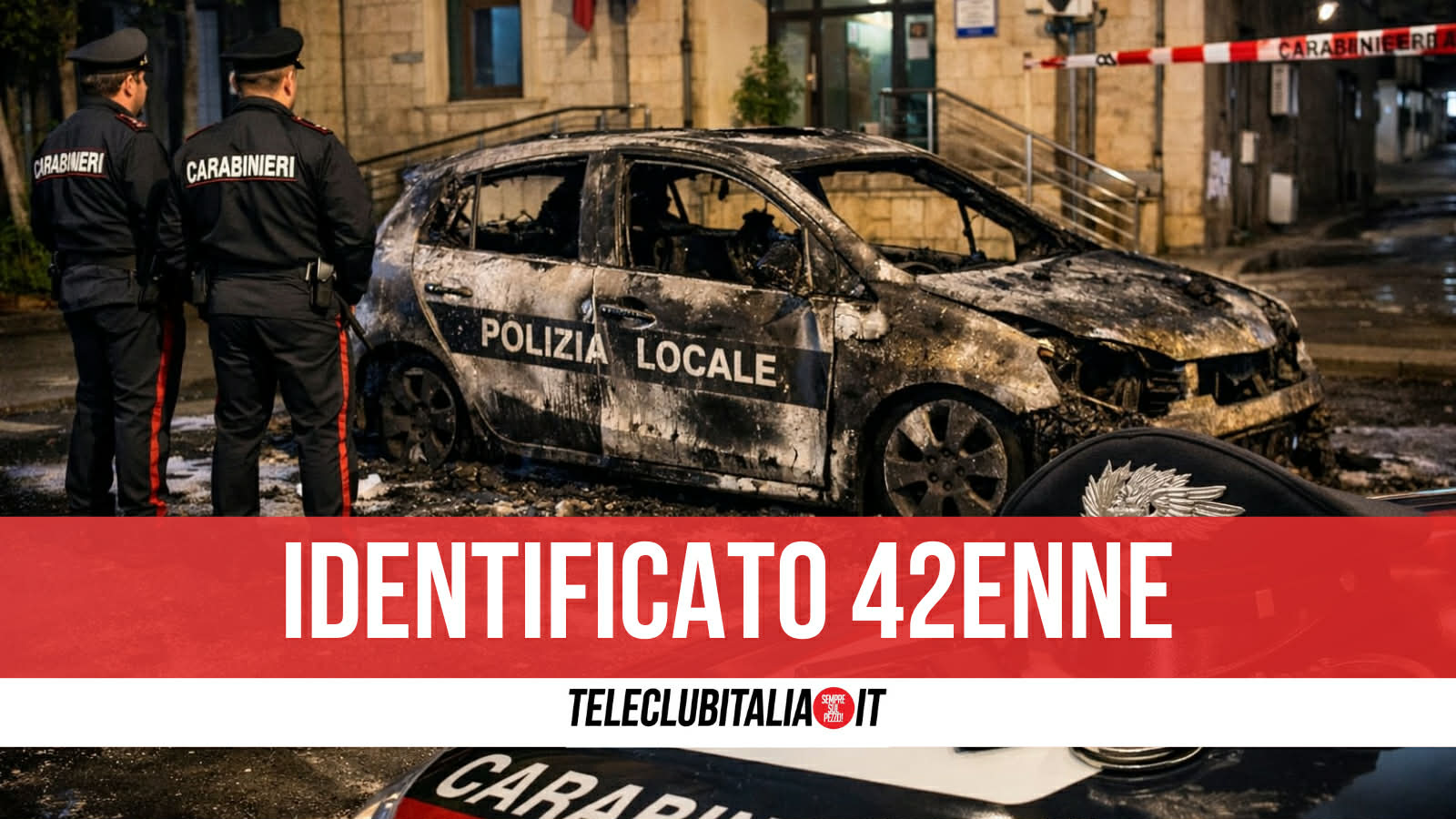 saviano incendia auto della polizia locale 42enne colpito da divieto di dimora da Teleclubitalia.it saviano incendia auto della polizia locale 42enne colpito da divieto di dimora