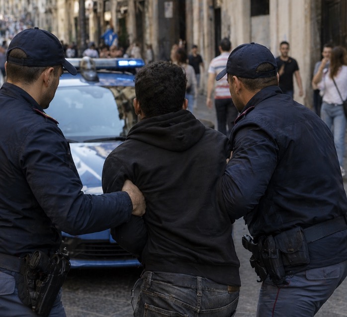 Napoli, strappa collana d’oro a una turista: arrestato dopo inseguimento in centro