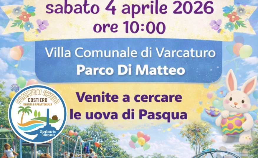Pasqua a Varcaturo, arriva la grande Caccia alle Uova per i più piccoli